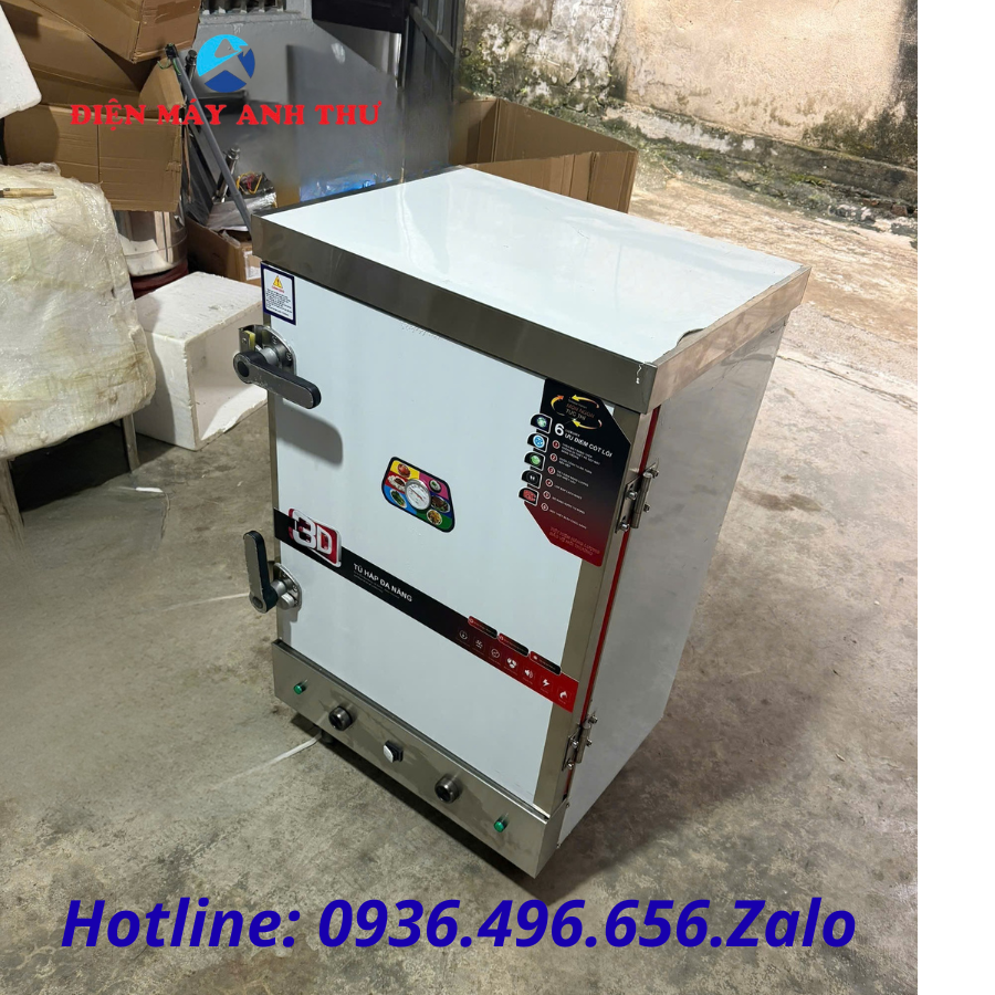 Tủ nấu cơm điện 4 khay công nghiệp
